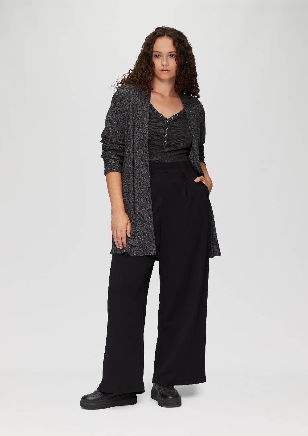 s.Oliver Crêpe-Hose im Relaxed Fit mit Wide Leg Hotsell