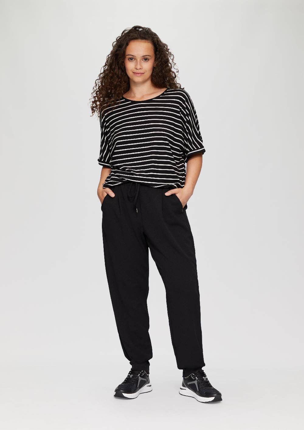 s.Oliver Jogpants aus Interlock-Crêpe Schlussverkauf