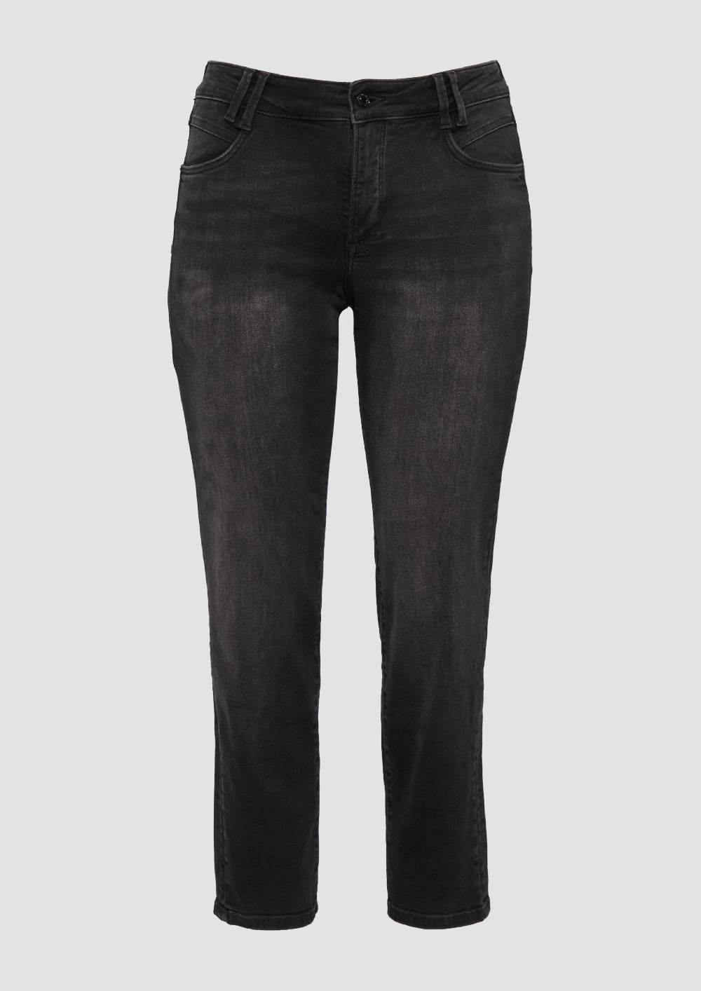 s.Oliver Jeans / Curvy Fit / Mid Rise / Semi Wide Leg Flash Sale