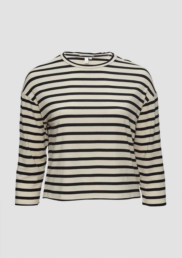 s.Oliver Cropped Langarmshirt aus Lyocellmix Osterangebot