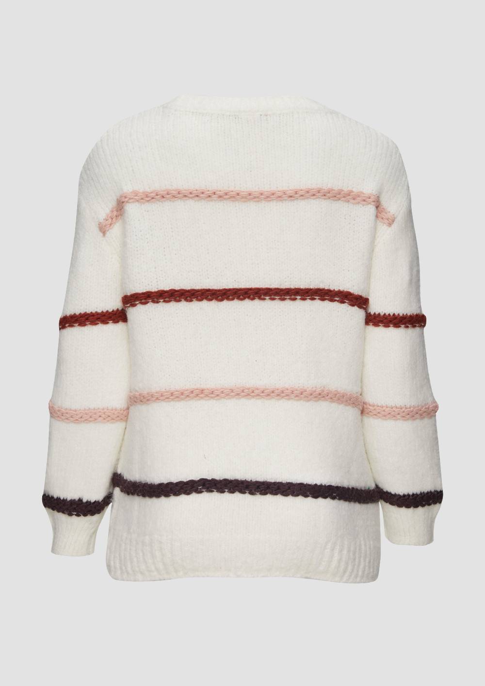 s.Oliver Flauschiger Pullover mit überschnittenen Schultern Muttertagsangebot