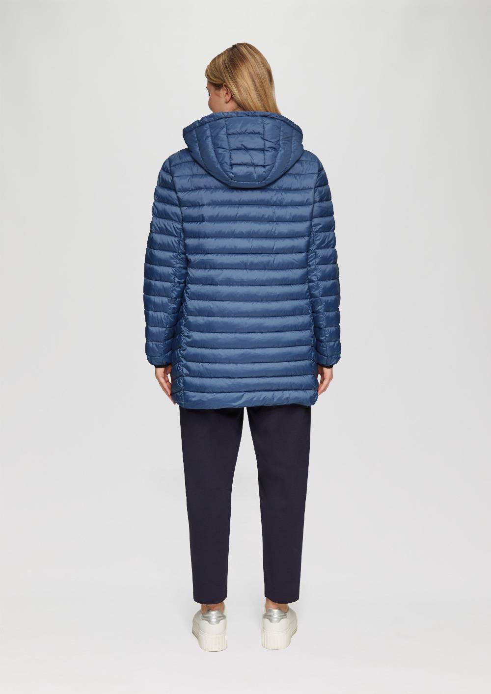 s.Oliver Steppjacke mit Logo-Kapuze Valentinstagsangebot