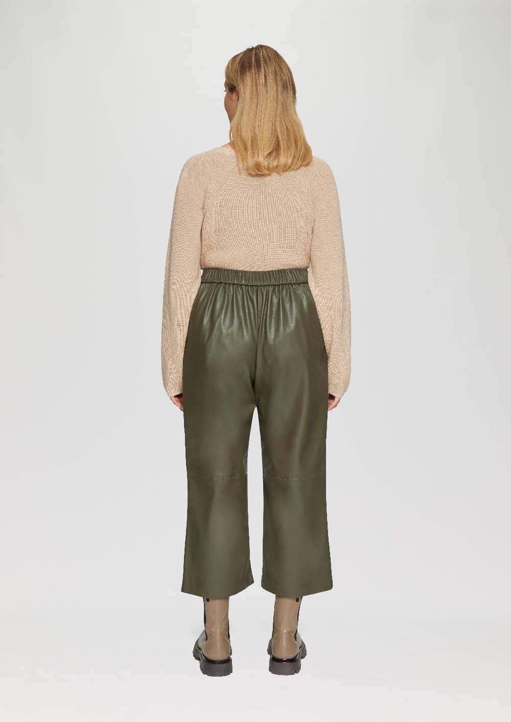 s.Oliver Culotte aus Lederimitat mit Nahtdetails Top Angebot