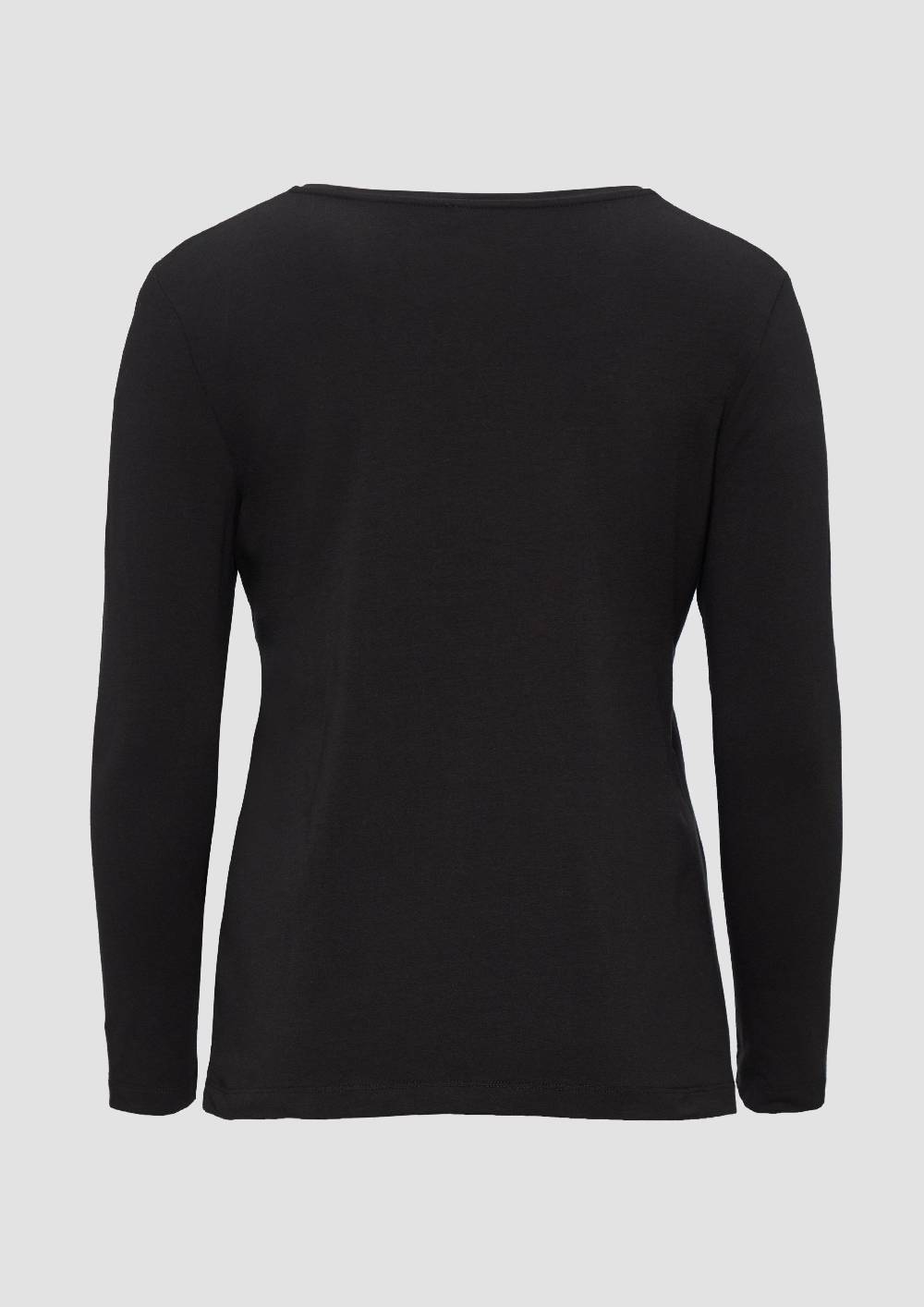s.Oliver Longsleeve aus Baumwollstretch Zeitlich begrenztes Angebot