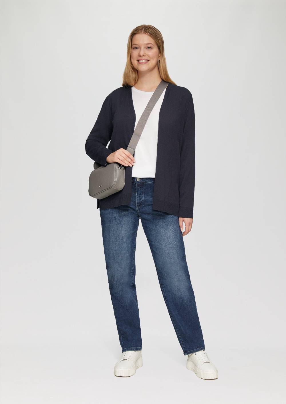 s.Oliver Cardigan aus Viskose-Baumwollmix Tägliche Deals