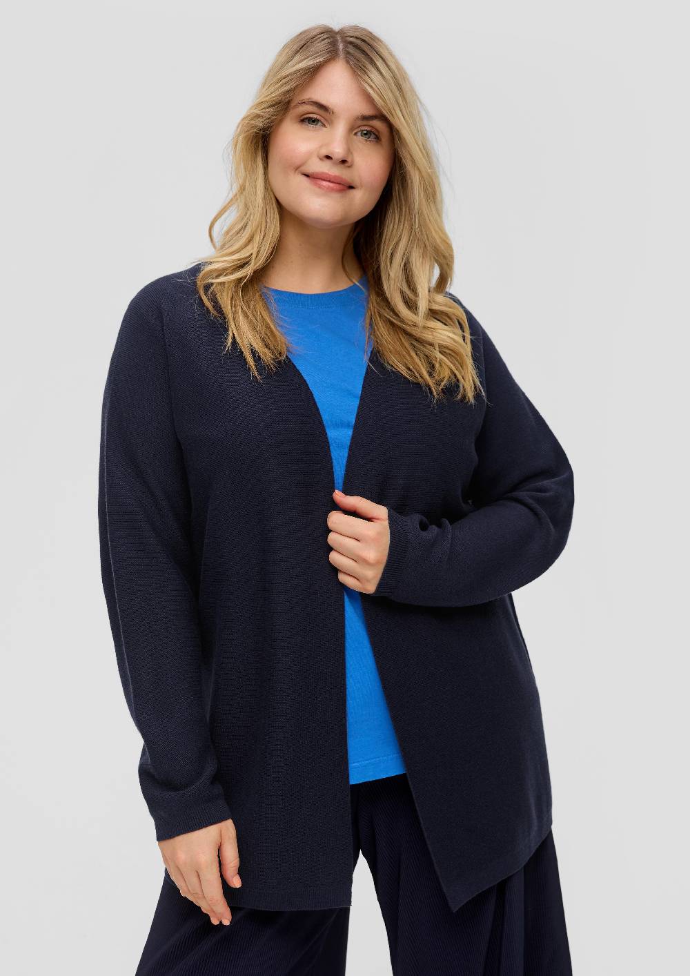 s.Oliver Strickjacke aus Viskosemix Begrenzte Freigabe