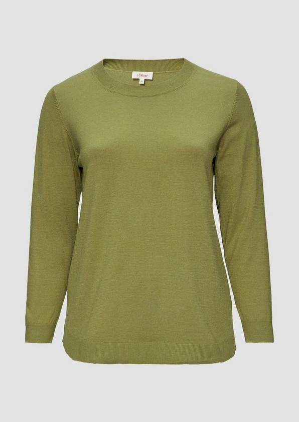 s.Oliver Strickpullover mit Rundhalsausschnitt JETZT KAUFEN