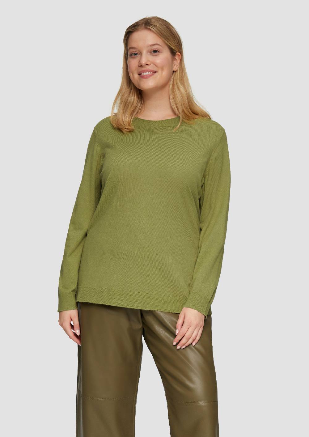 s.Oliver Strickpullover mit Rundhalsausschnitt JETZT KAUFEN