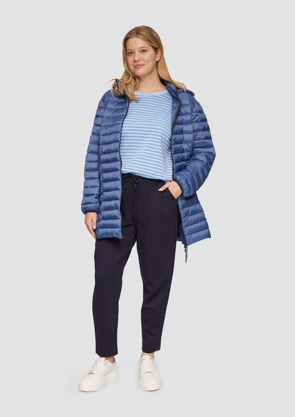 s.Oliver Gestreiftes Shirt im Relaxed Fit aus Interlock-Jersey Neueste Stile