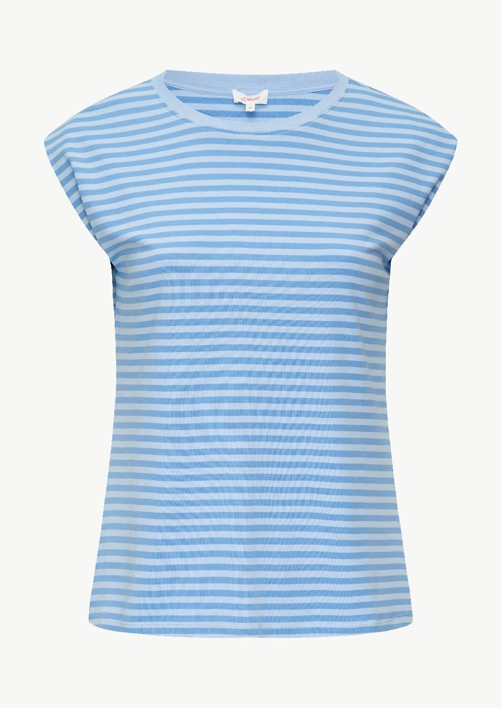 s.Oliver Gestreiftes Shirt im Relaxed Fit aus Interlock-Jersey Neueste Stile