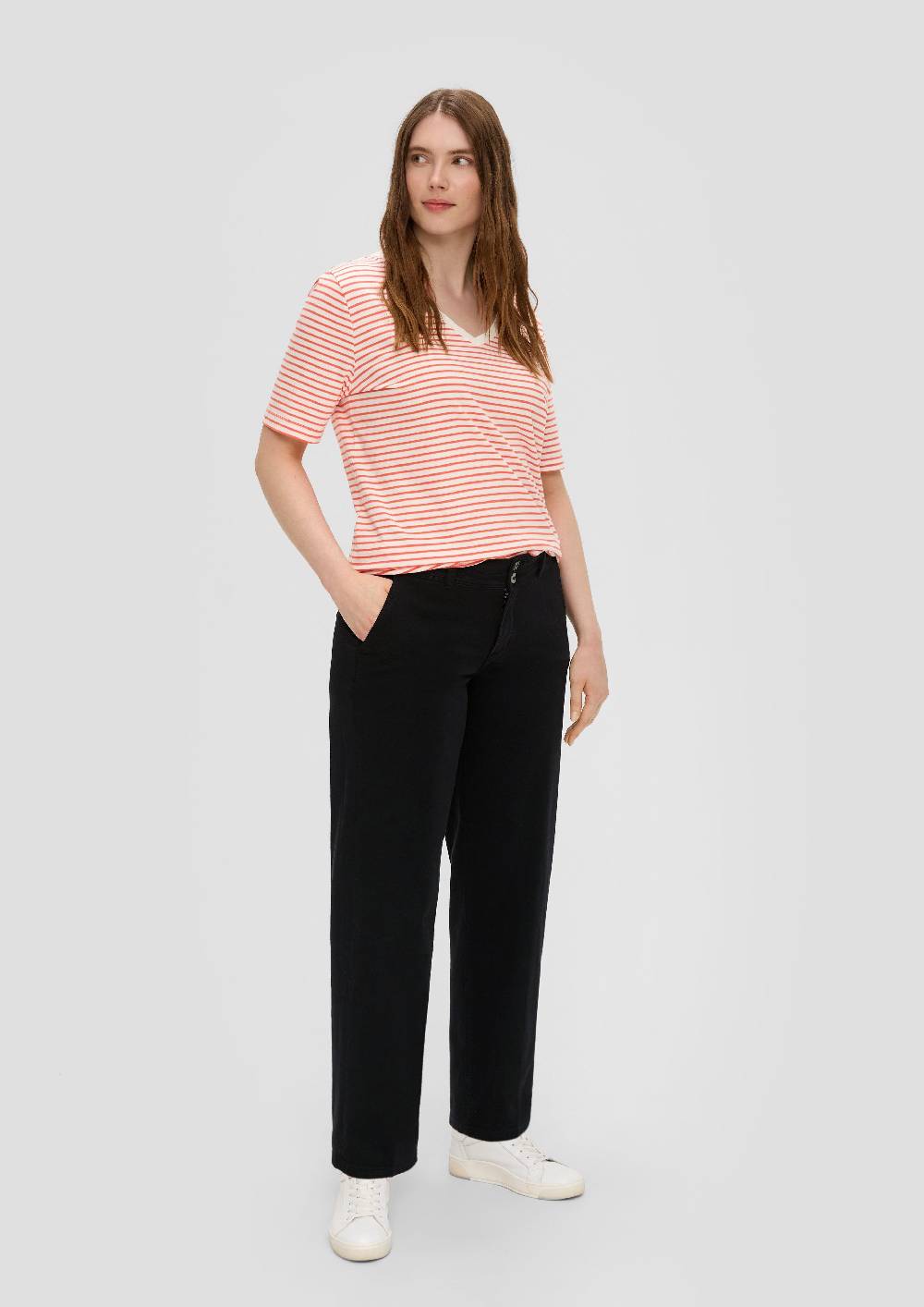 s.Oliver Jeans / Wide Leg / Mid Rise Bis zu 65% Rabatt