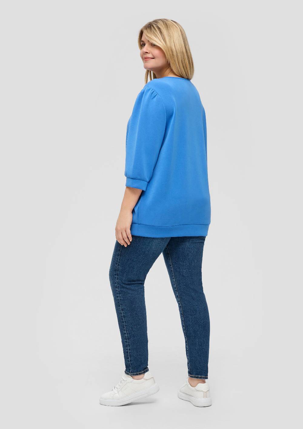 s.Oliver Sweatshirt aus Scuba Nur noch ein Tag übrig