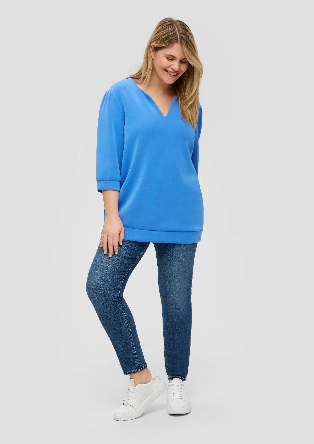 s.Oliver Sweatshirt aus Scuba Nur noch ein Tag übrig