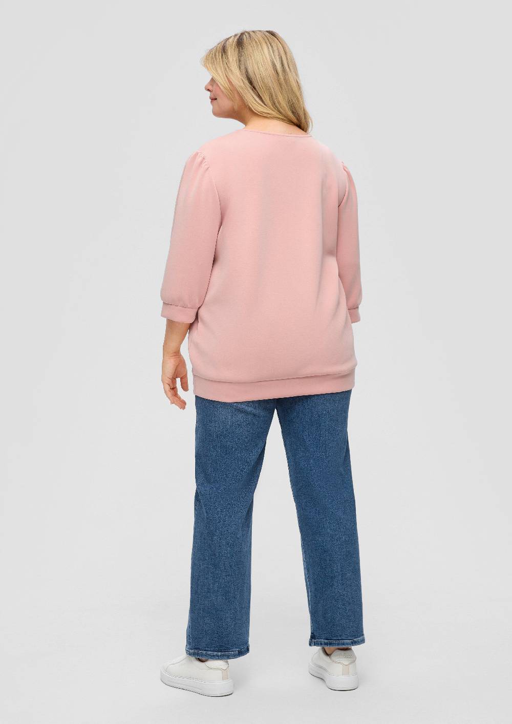 s.Oliver Sweatshirt aus Scuba Super Rabatt