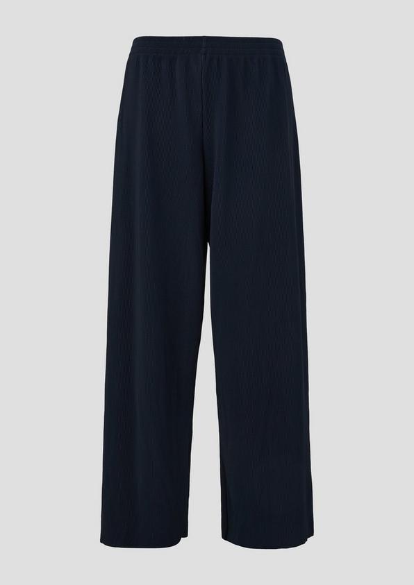 s.Oliver Weite plissierte Hose aus Jersey 50% Rabatt mit kostenlosem Versand