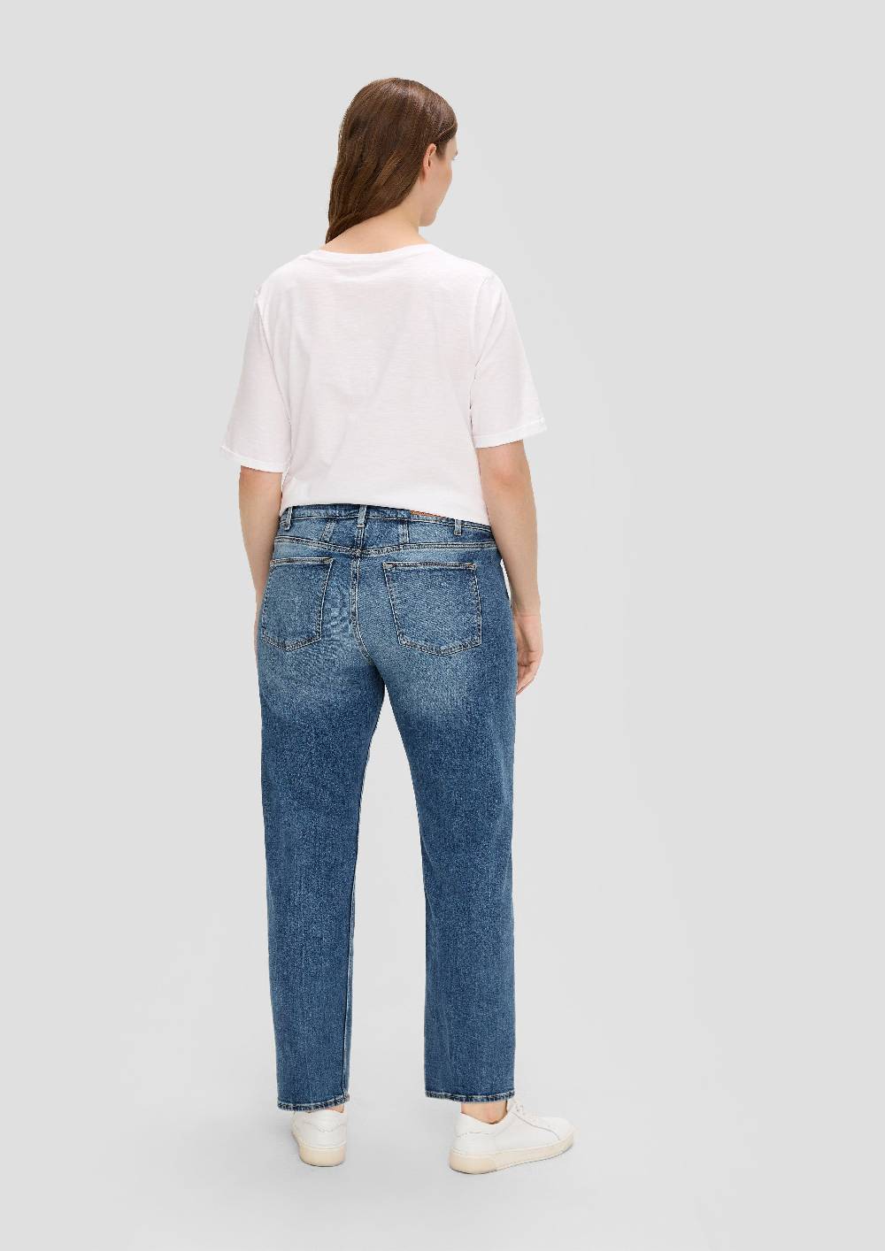 s.Oliver Curvy Jeans / Regular Fit / Mid Rise / Semi-Wide Leg Kostenloser Versand international