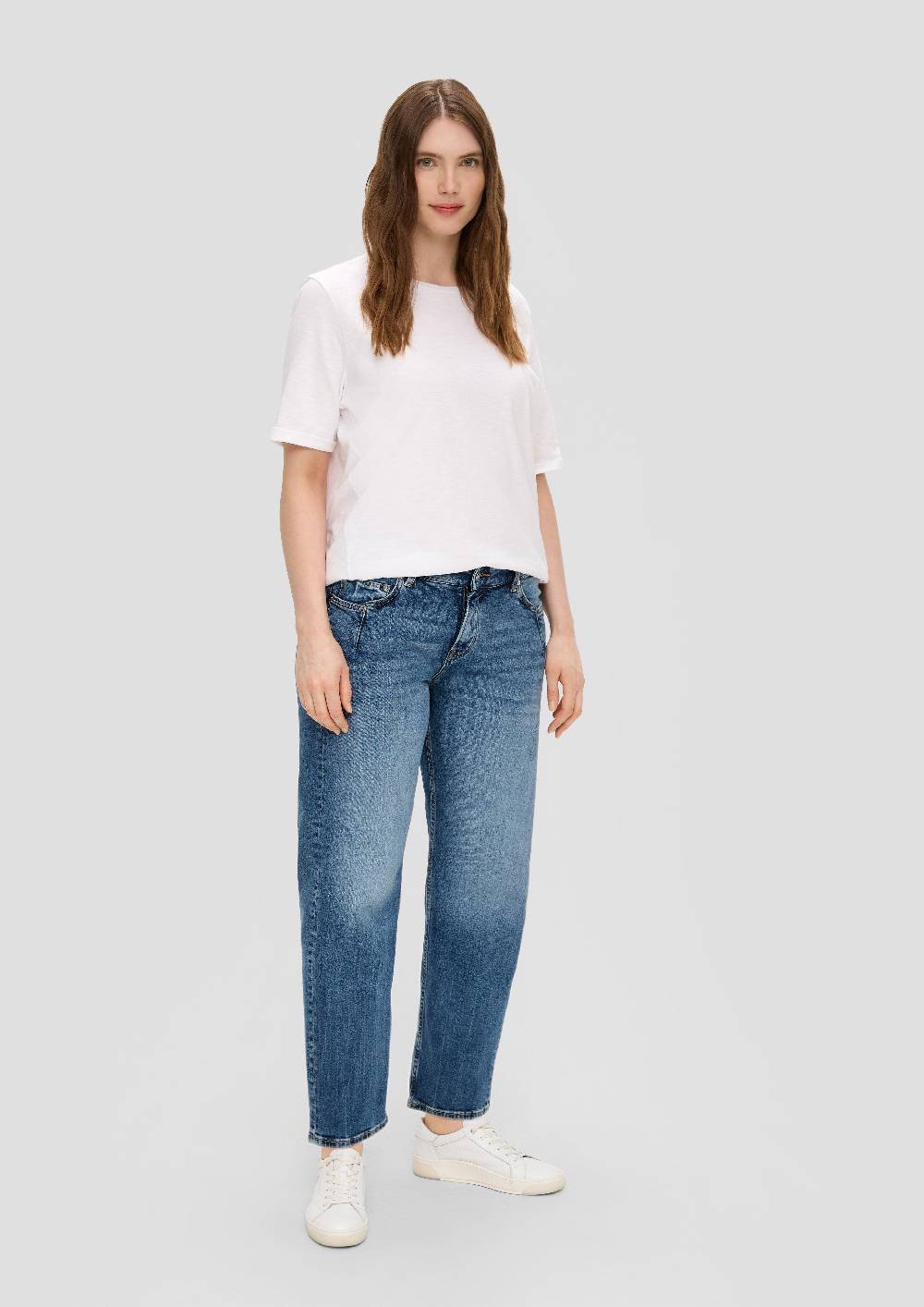 s.Oliver Curvy Jeans / Regular Fit / Mid Rise / Semi-Wide Leg Kostenloser Versand international