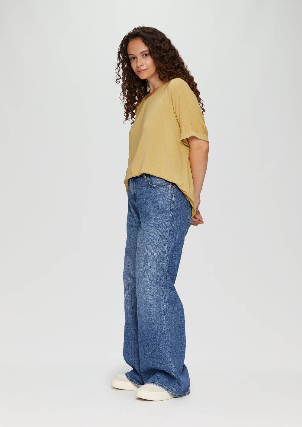 s.Oliver Loose-Fit-Shirt im Lyocellmix Begrenzt auf 3 Tage