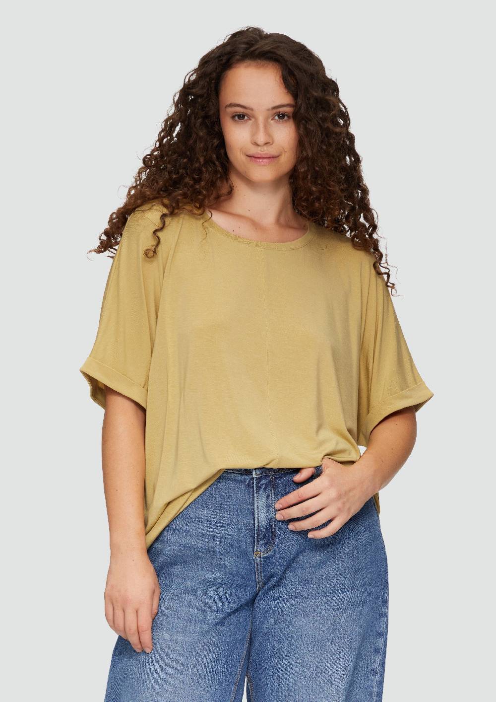 s.Oliver Loose-Fit-Shirt im Lyocellmix Begrenzt auf 3 Tage