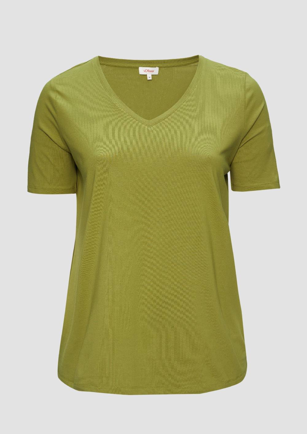 s.Oliver T-Shirt mit V-Ausschnitt zollfrei