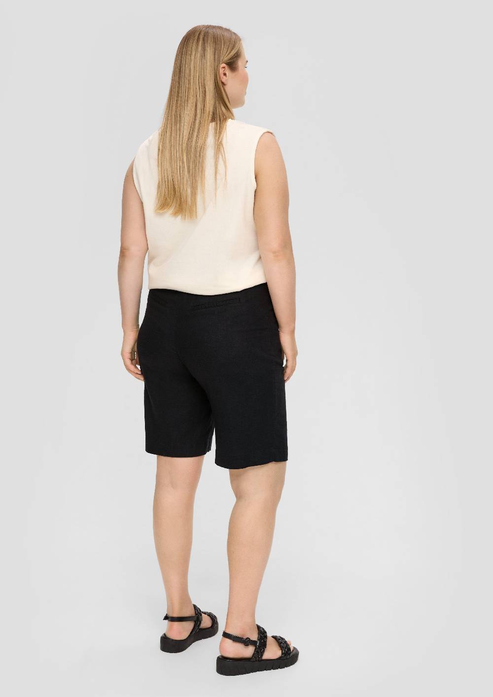 s.Oliver Shorts aus Leinenmix Verkauf