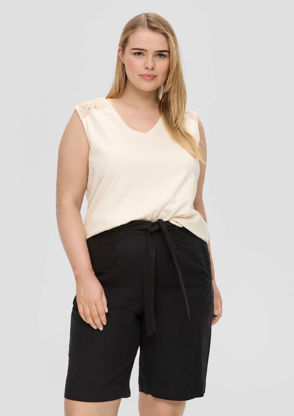 s.Oliver Shorts aus Leinenmix Verkauf