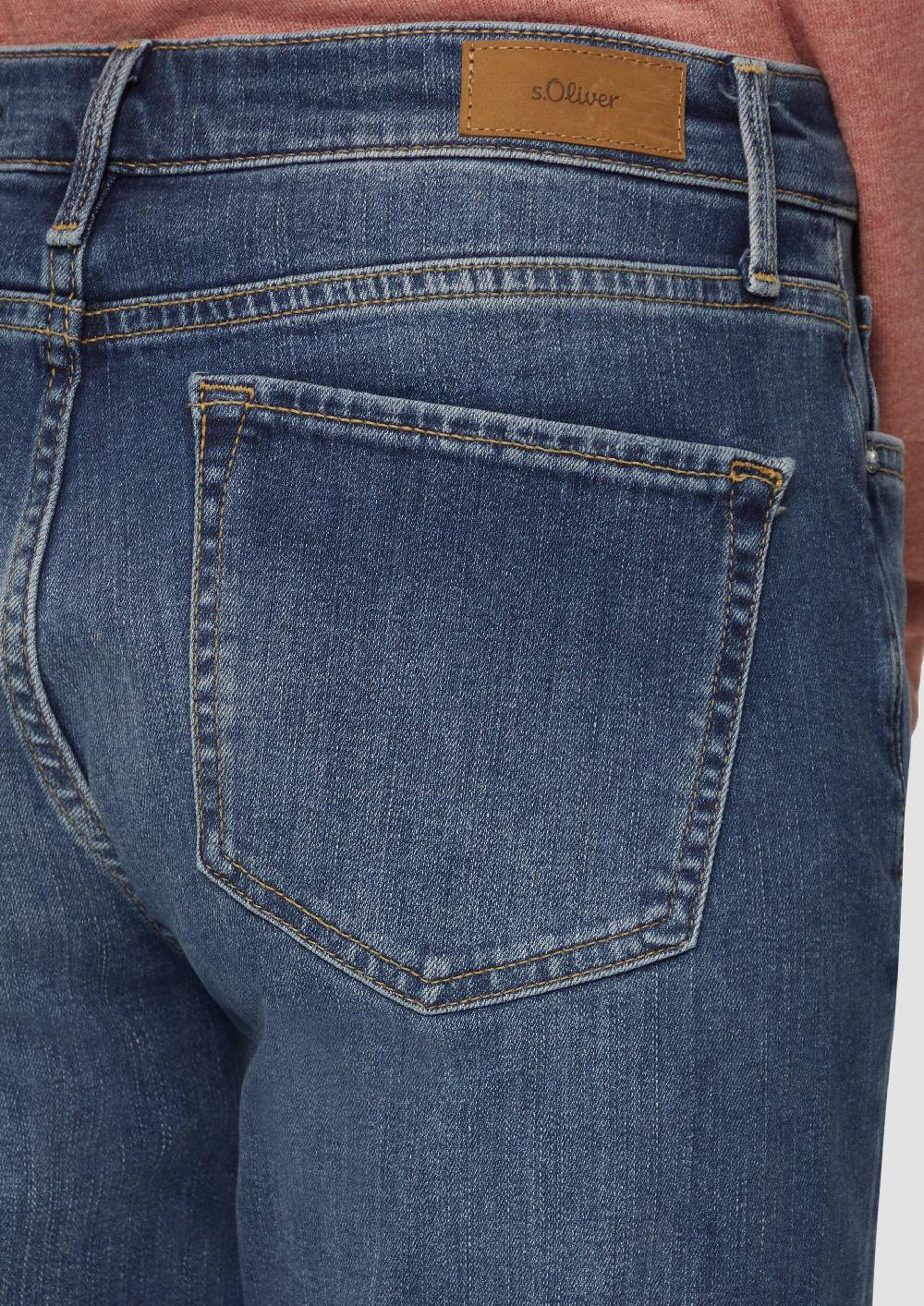 s.Oliver Jeans Karolin / Regular Fit / Mid Rise / Straight Leg Günstiger Verkauf