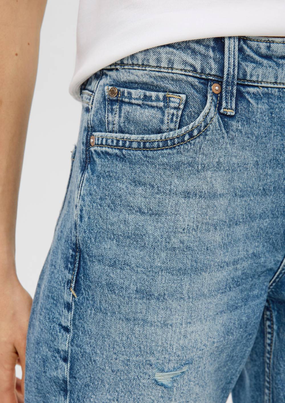 s.Oliver Jeans Karolin / Regular Fit / Mid Rise / Straight Leg Kostenloser Versand