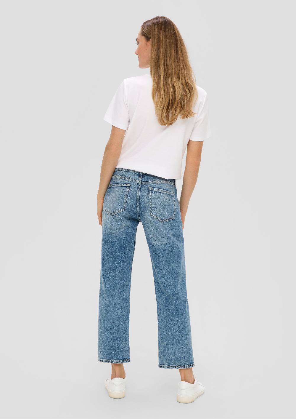 s.Oliver Jeans Karolin / Regular Fit / Mid Rise / Straight Leg Kostenloser Versand