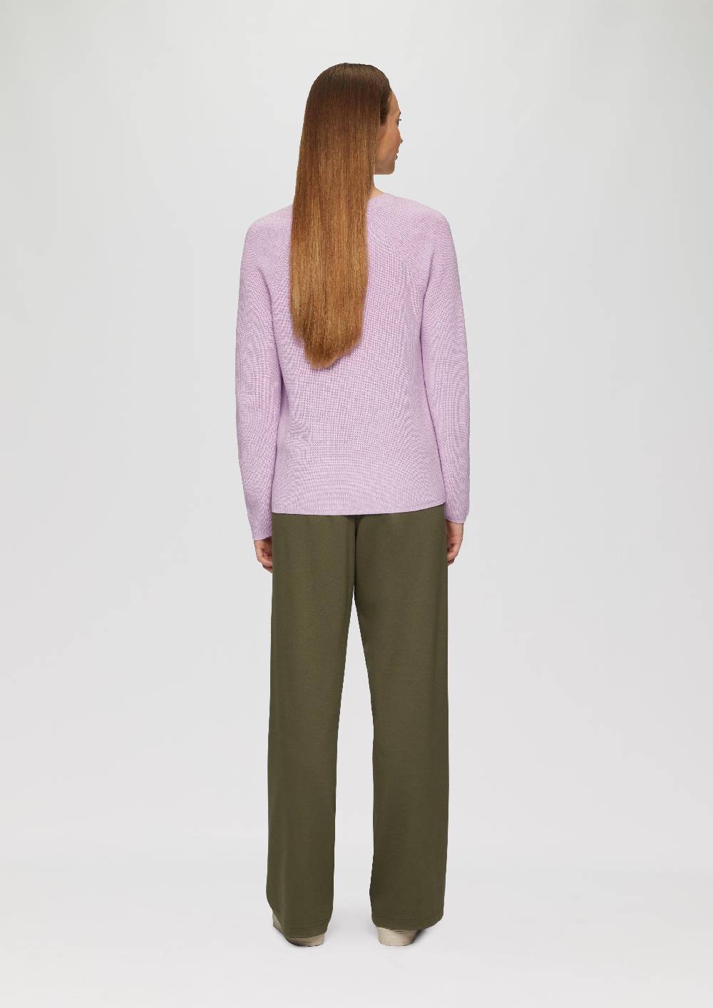 s.Oliver Strickpullover mit V-Ausschnitt und Raglan-Ärmeln Fabrik Onlineshop