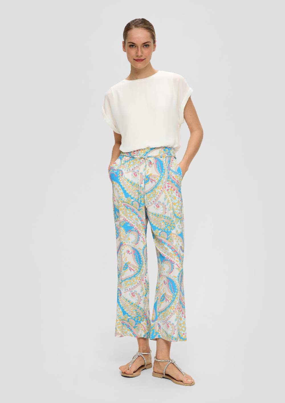 s.Oliver Hose aus reiner Viskose Begrenztes Angebot