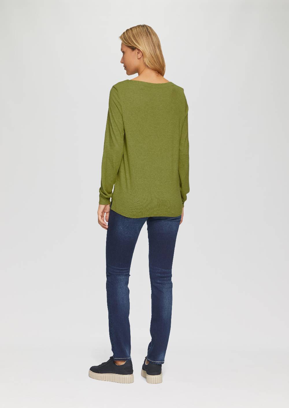 s.Oliver Weicher Longsleeve aus Jerseystrick Vatertagsangebot