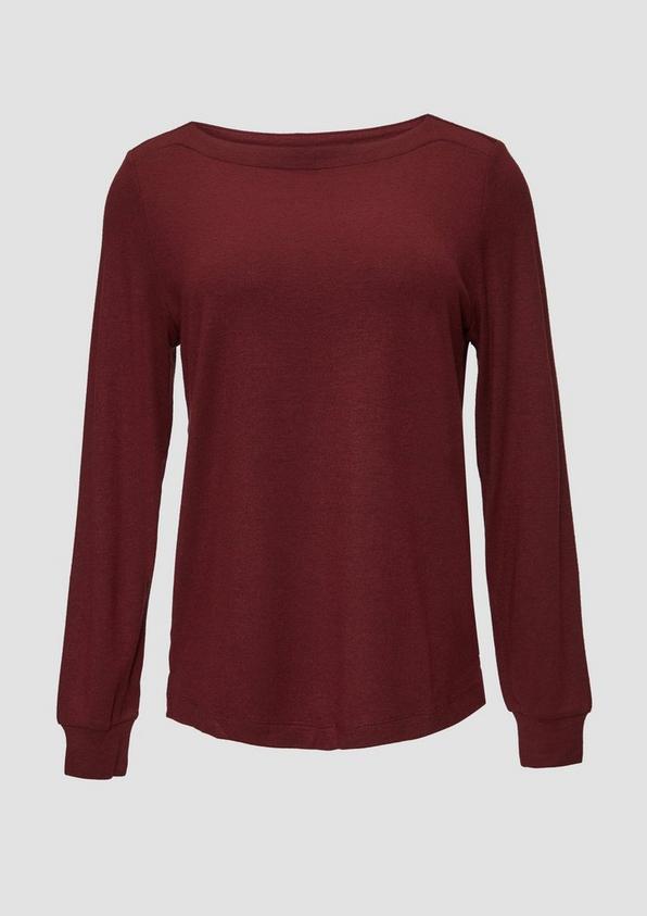 s.Oliver Weicher Longsleeve aus Jerseystrick Valentinstagsangebot