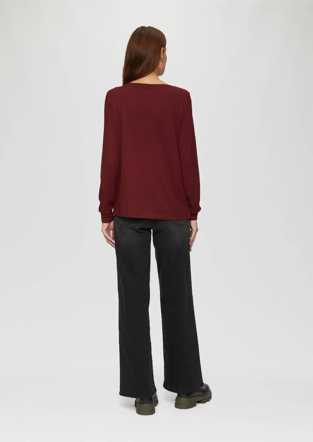 s.Oliver Weicher Longsleeve aus Jerseystrick Valentinstagsangebot