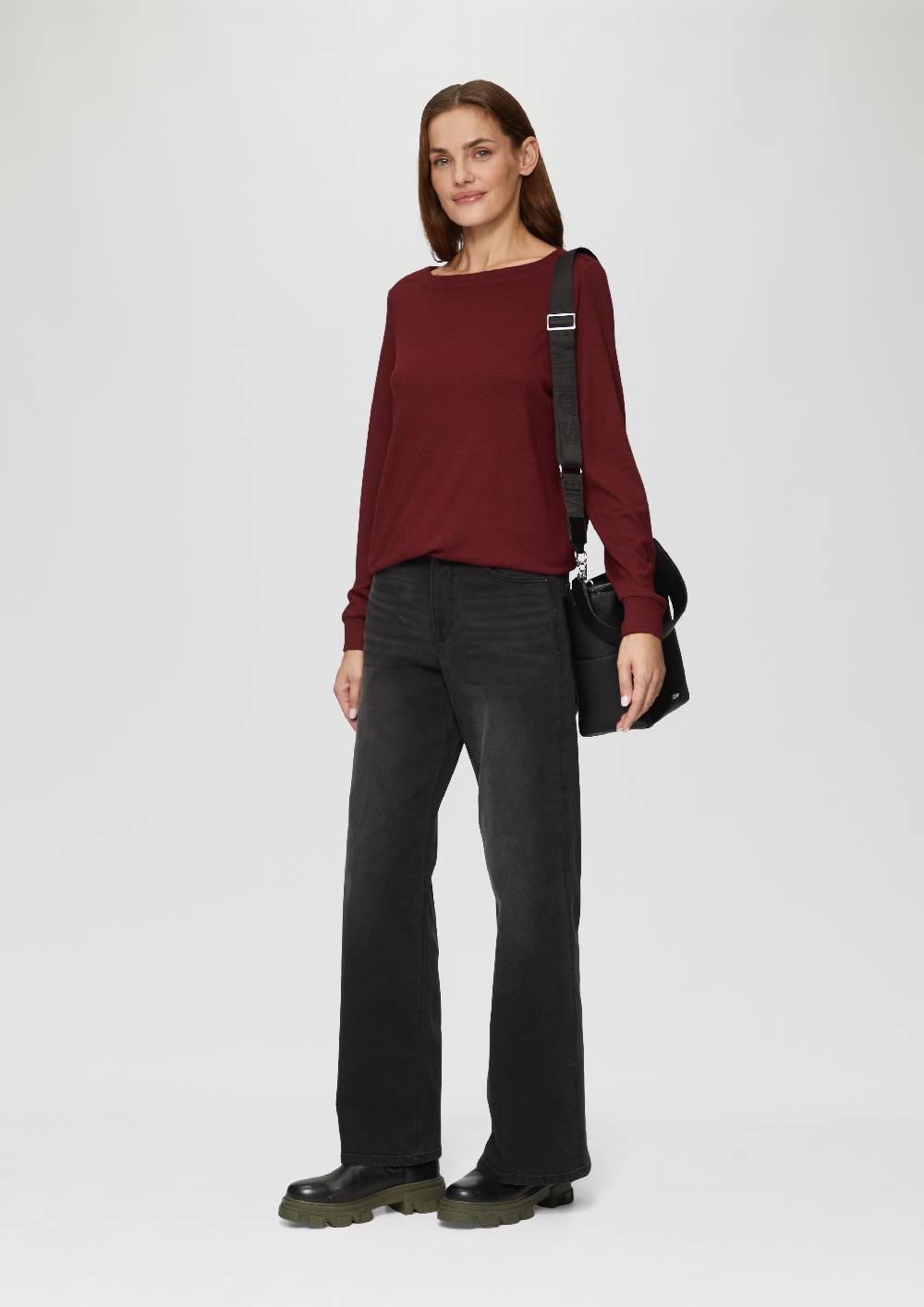 s.Oliver Weicher Longsleeve aus Jerseystrick Valentinstagsangebot