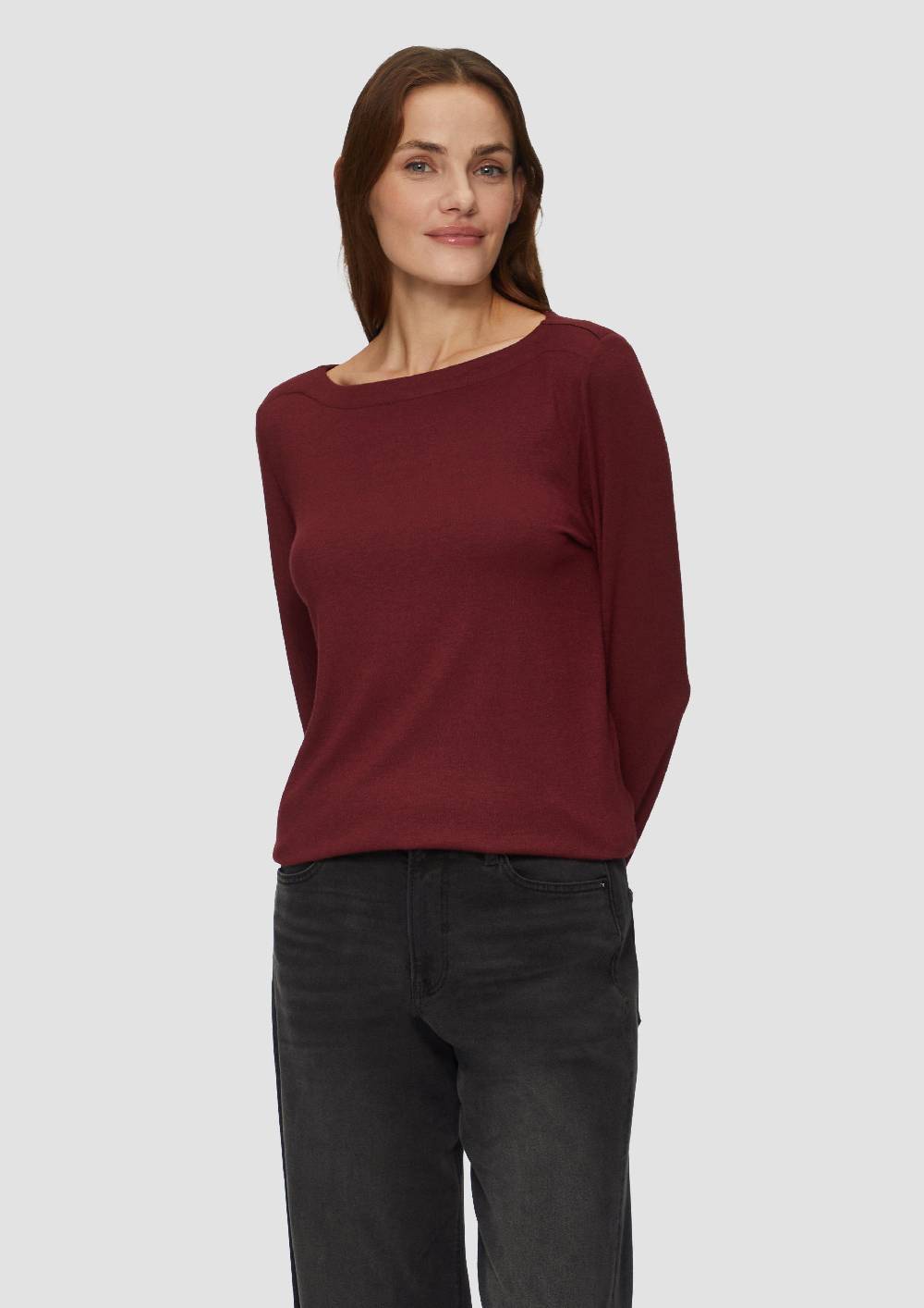 s.Oliver Weicher Longsleeve aus Jerseystrick Valentinstagsangebot