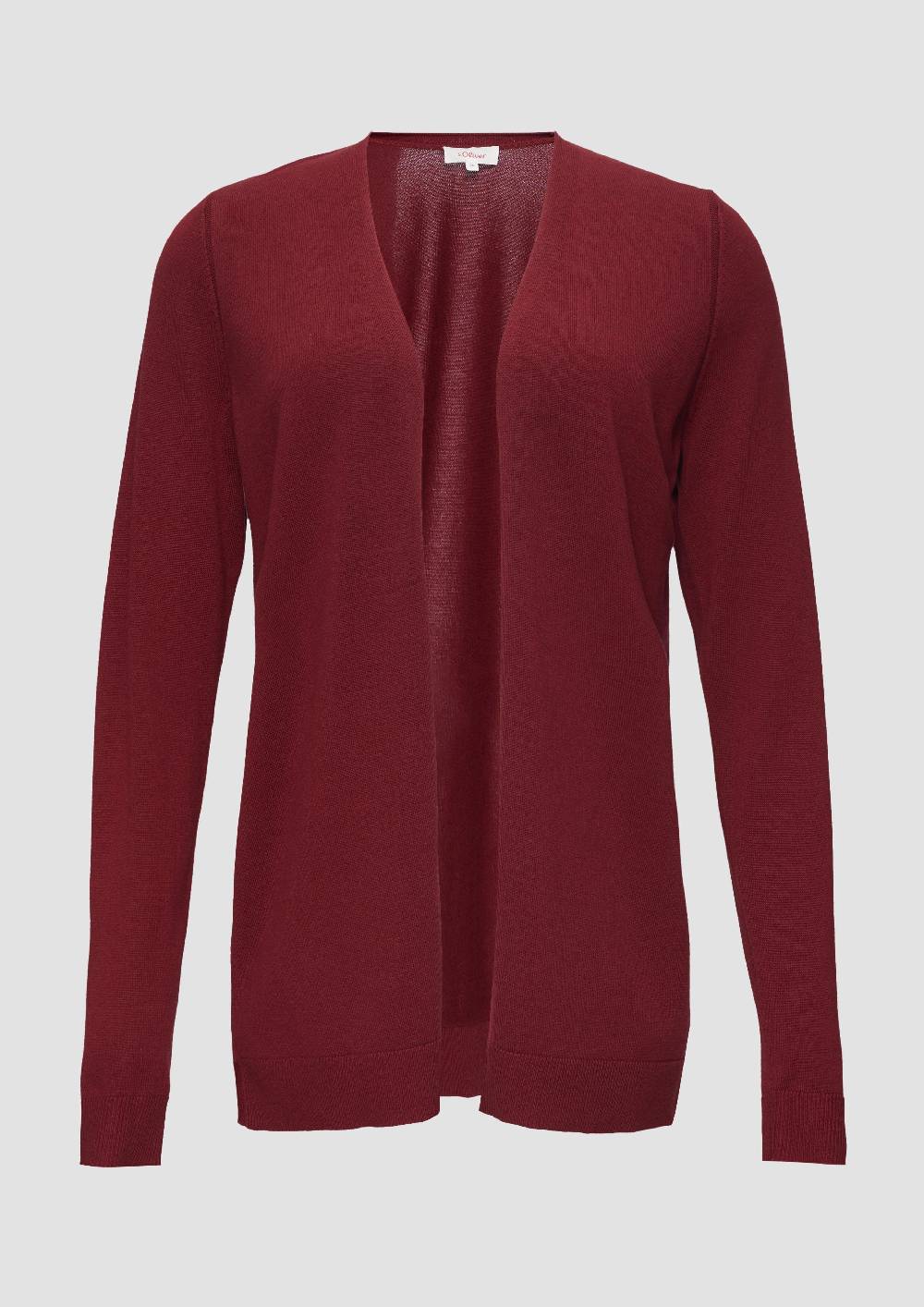 s.Oliver Cardigan aus Viskose-Baumwollmix Jubiläumsangebot