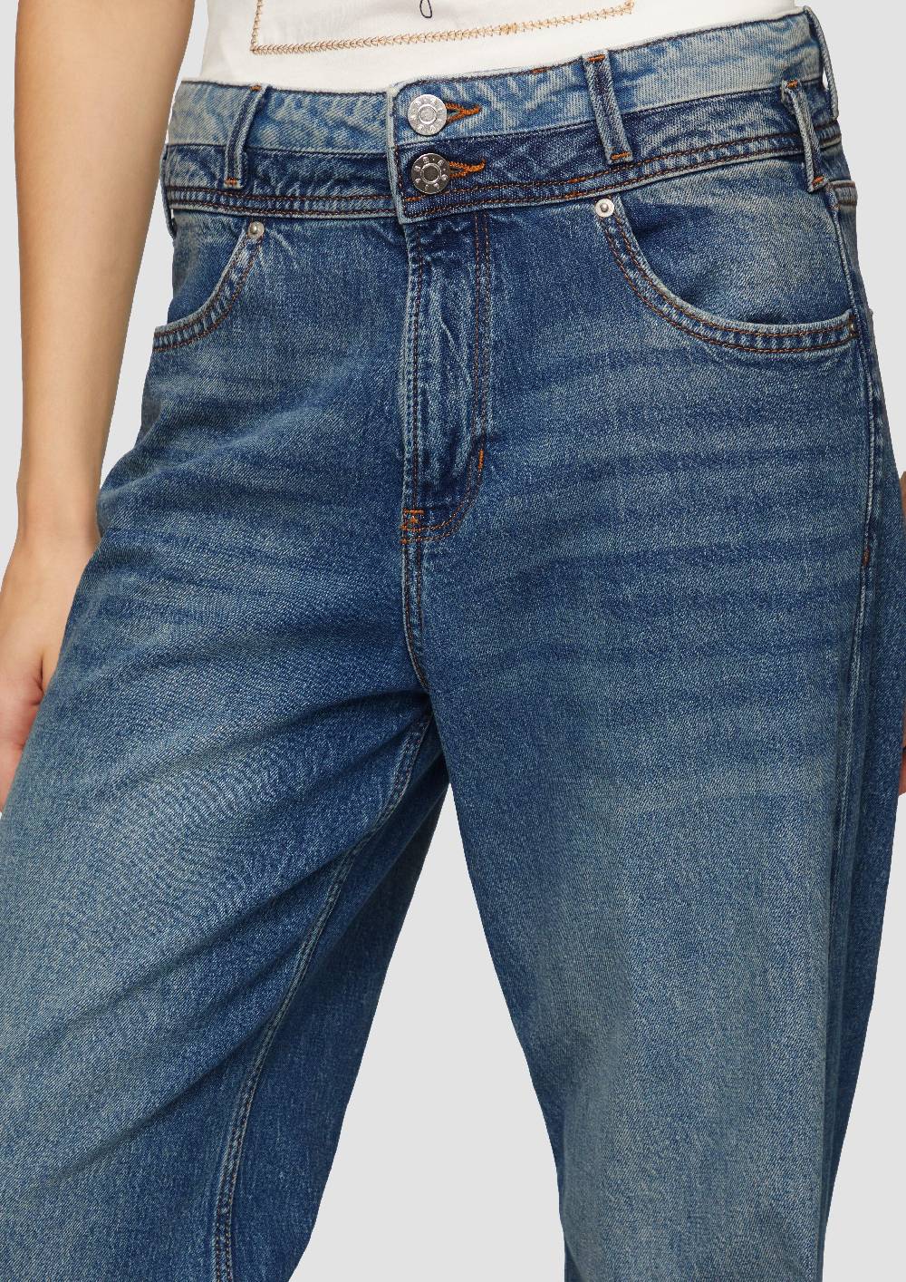 s.Oliver Jeans Suri / Regular Fit / High Rise / Wide Leg Lagerräumung