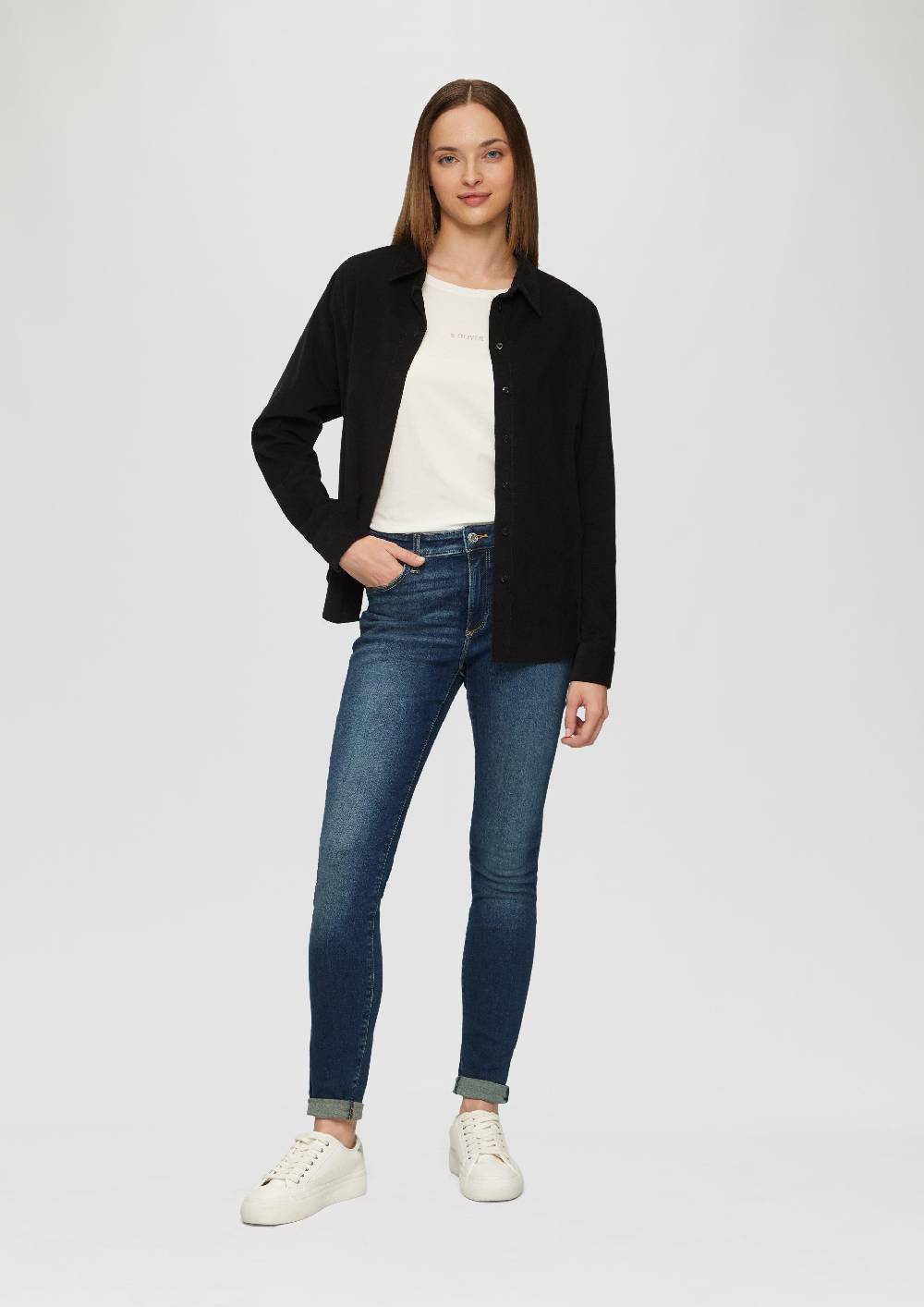 s.Oliver Jeans Izabell / Skinny Fit / Mid Rise / Skinny Leg Große Rabatte