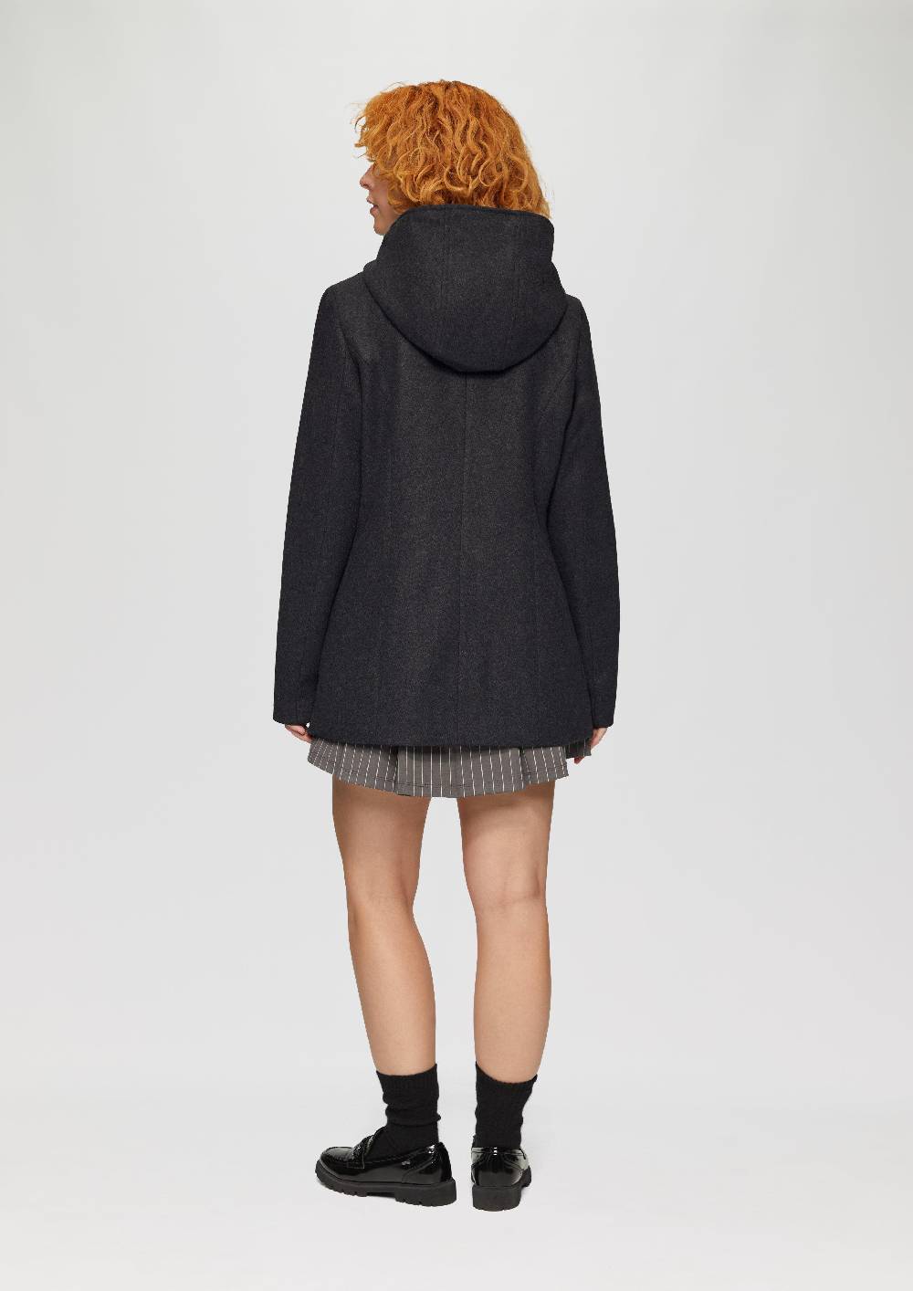 s.Oliver Jacke mit Kapuze in Wolloptik Kauf eins, bekomm eins gratis