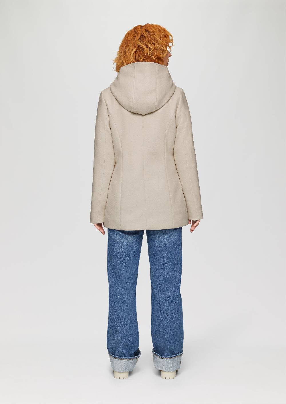 s.Oliver Jacke mit Kapuze in Wolloptik Tägliche Deals