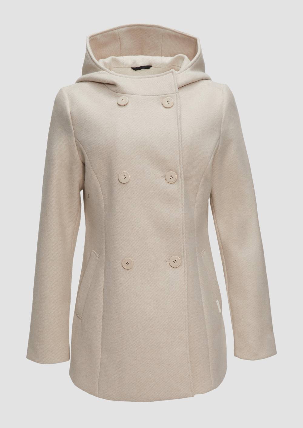 s.Oliver Jacke mit Kapuze in Wolloptik Tägliche Deals