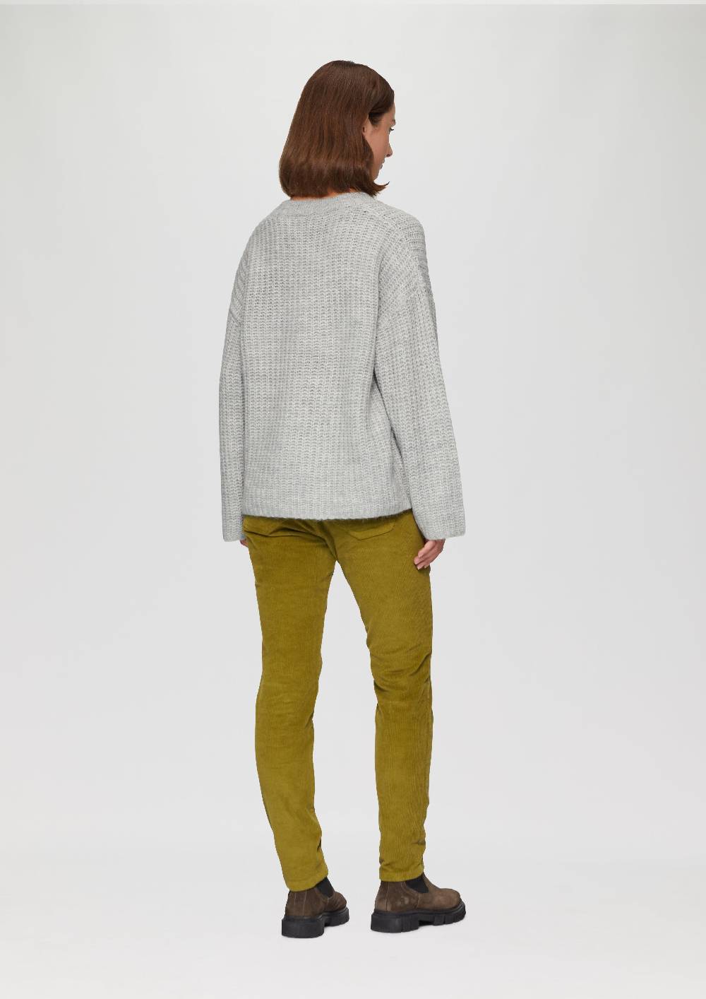 s.Oliver Leichter Wollpullover im Relaxed Fit Riesige Ersparnisse