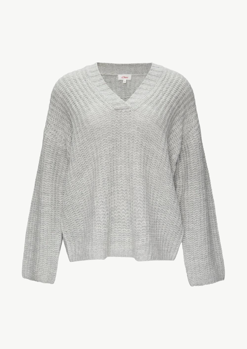 s.Oliver Leichter Wollpullover im Relaxed Fit Riesige Ersparnisse