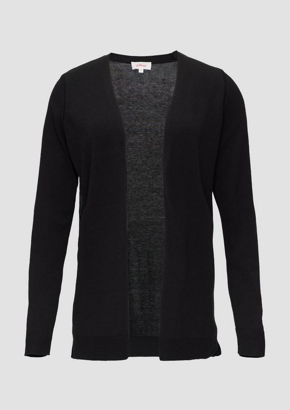 s.Oliver Cardigan aus Viskose-Baumwollmix Tiefpreis