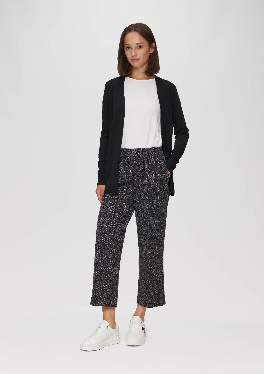 s.Oliver Cardigan aus Viskose-Baumwollmix Tiefpreis