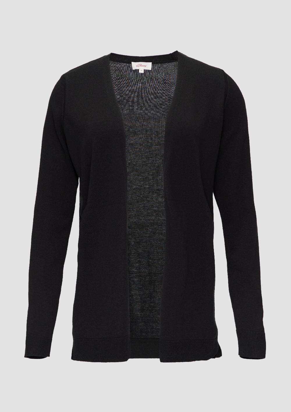 s.Oliver Cardigan aus Viskose-Baumwollmix Tiefpreis