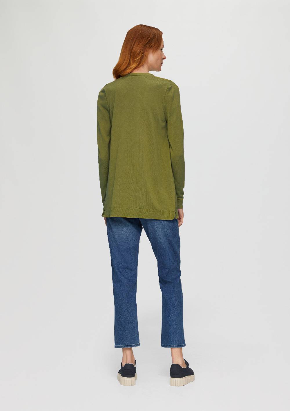 s.Oliver Cardigan aus Viskose-Baumwollmix Super Sparpreis