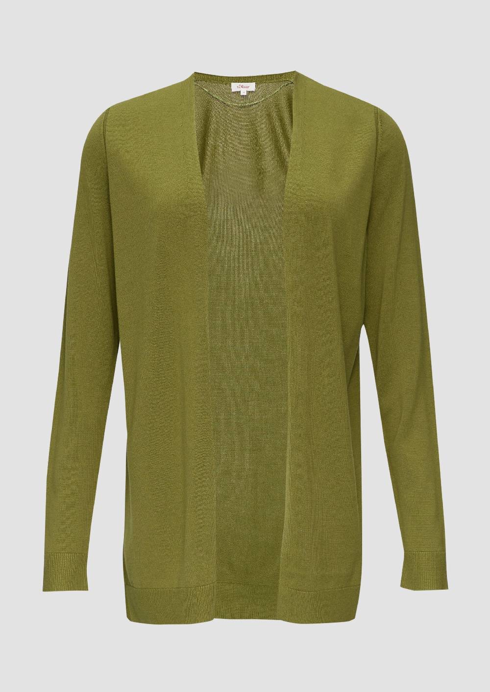 s.Oliver Cardigan aus Viskose-Baumwollmix Super Sparpreis