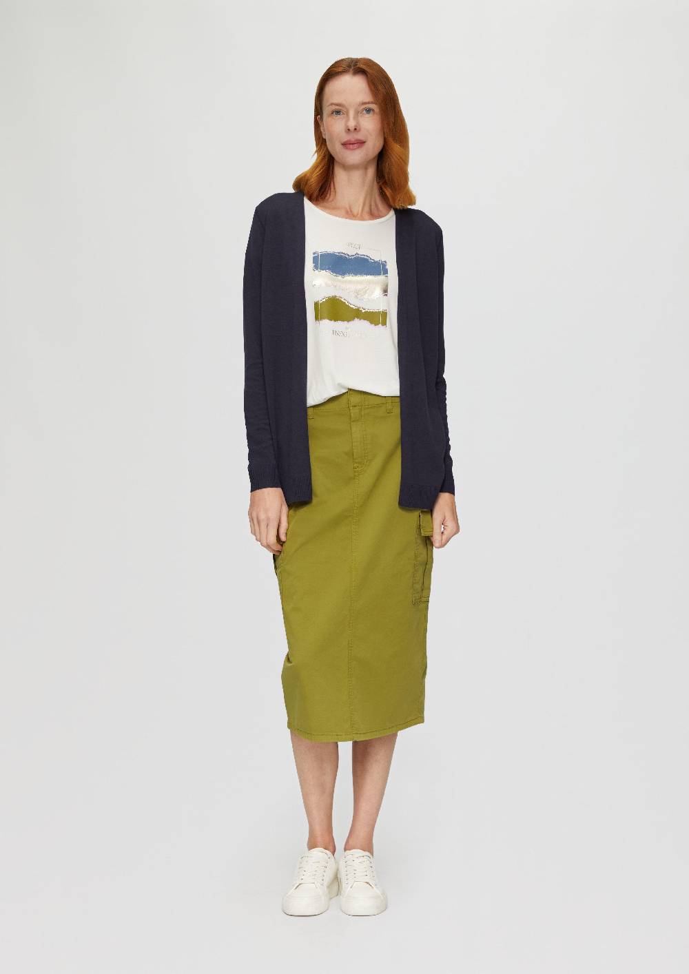 s.Oliver Cardigan aus Viskose-Baumwollmix Wochenangebot